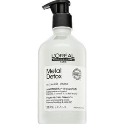 L´Oréal Professionnel Série Expert Metal Detox Professional Shampoo Anti-metal Cleasing Cream szampon oczyszczający dla połysku i ochrony farbowanych