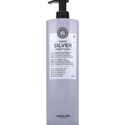 Maria Nila Sheer Silver Conditioner odżywka do włosów siwych i platynowego blondu 1000 ml