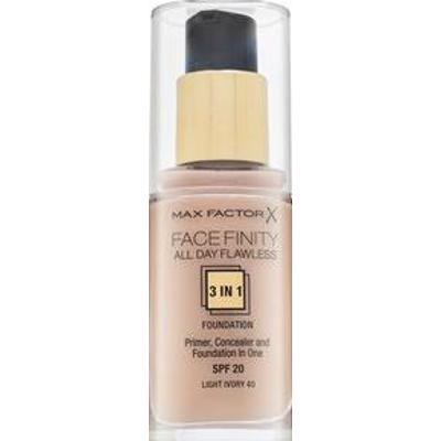 Max Factor Facefinity All Day Flawless Flexi-Hold 3in1 Primer Concealer Foundation SPF20 podkład w płynie 3w1 40 30 ml