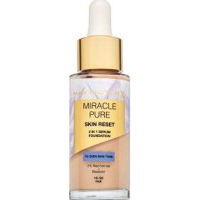 Max Factor Miracle Pure Skin Reset 2in1 Serum Foundation podkład w płynie z kompleksem odnawiającym skórę 10-30 Fair 30 ml
