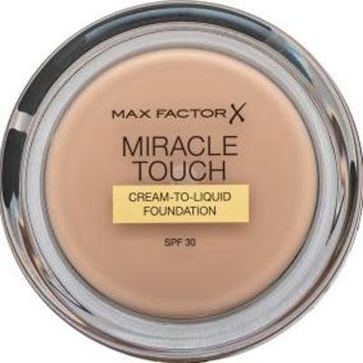 Max Factor Miracle Touch Foundation podkład o przedłużonej trwałości o działaniu nawilżającym 45 Warm Almond 11,5 g