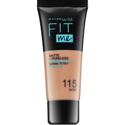 Maybelline Fit Me! Foundation Matte + Poreless podkład w płynie z formułą matującą 115 Ivory 30 ml