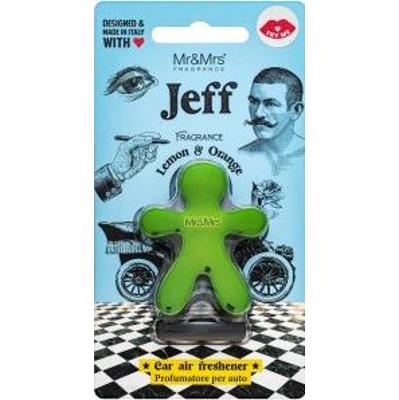 Mr&Mrs Fragrance Jeff Chrome Car Air Freshener Lemon & Orange