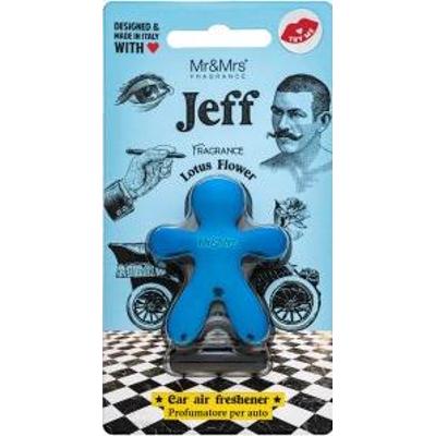Mr&Mrs Fragrance Jeff Chrome Car Air Freshener Lotus Flowers