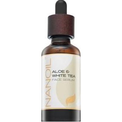 Nanoil Aloe & White Tea Face Serum serum rozświetlające o działaniu nawilżającym 50 ml