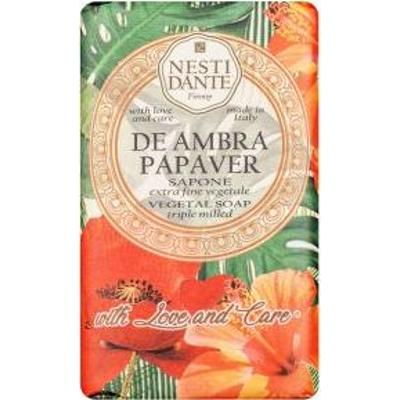 Nesti Dante With Love & Care mydło Vegetal Soap De Ambra Papaver 250 g