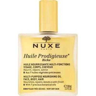 Nuxe Huile Prodigieuse Riche Dry Oil uniwersalny suchy olejek do bardzo suchej, wrażliwej skóry 100 ml