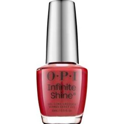OPI Infinite Shine Gel-Like Lacquer lakier do paznokci z żelowym efektem Big Apple Red 15 ml