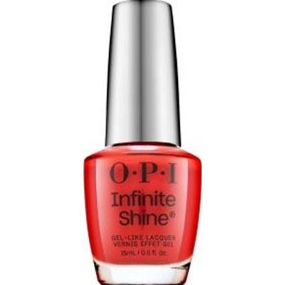 OPI Infinite Shine Gel-Like Lacquer lakier do paznokci z żelowym efektem Knock 'Em Red 15 ml