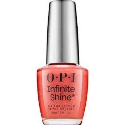 OPI Infinite Shine Gel-Like Lacquer lakier do paznokci z żelowym efektem Megawatt Hot 15 ml
