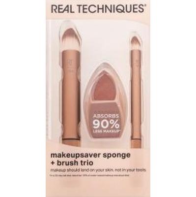 Real Techniques Makeupsaver Sponge + Brush Trio zestaw pędzli