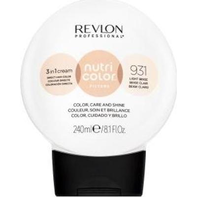 Revlon Professional Nutri Color Filters 3in1 Cream odżywcza maska koloryzująca dla ożywienia koloru 931 Light Beige 240 ml