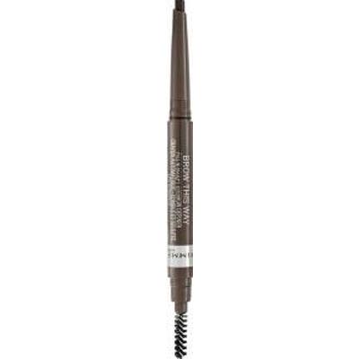 Rimmel London Brow This Way Fill & Sculpt Eyebrow Definer kredka do brwi 2w1 002 Medium Brown 0,25 g