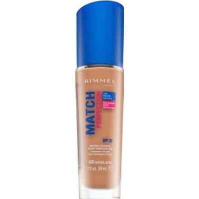 Rimmel London Match Perfection 24HR SPF20 Foundation podkład w płynie z ujednolicającą i rozjaśniającą skórę formułą 400 Natural Beige 30 ml