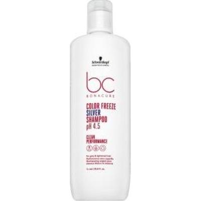 Schwarzkopf Professional BC Bonacure Color Freeze Silver Shampoo pH 4.5 Clean Performance szampon tonizujący do włosów siwych i platynowego blondu 100