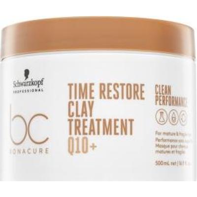 Schwarzkopf Professional BC Bonacure Time Restore Clay Treatment Q10+ maska wzmacniająca do włosów dojrzałych 500 ml