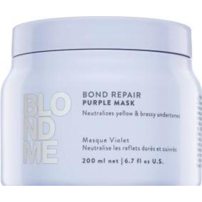 Schwarzkopf Professional BlondMe Bond Repair Purple Mask maska neutralizująca do włosów blond 200 ml