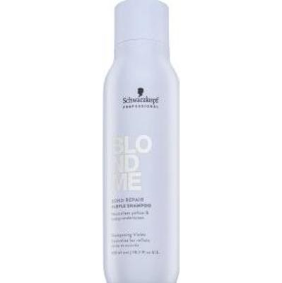 Schwarzkopf Professional BlondMe Bond Repair Purple Shampoo szampon tonizujący o działaniu neutralizującym żółte odcienie 300 ml
