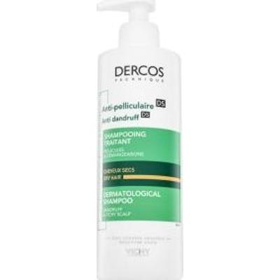 Vichy Dercos Anti-Dandruff Dry Hair Dermatological Shampoo szampon wzmacniający przeciw łupieżowi do włosów suchych i farbowanych 390 ml