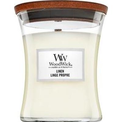 Woodwick Linen świeca zapachowa 275 g