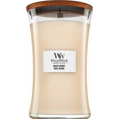 Woodwick White Honey świeca zapachowa 610 g