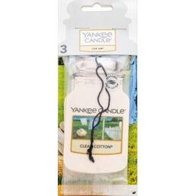 Yankee Candle Car Jar Set Clean Cotton