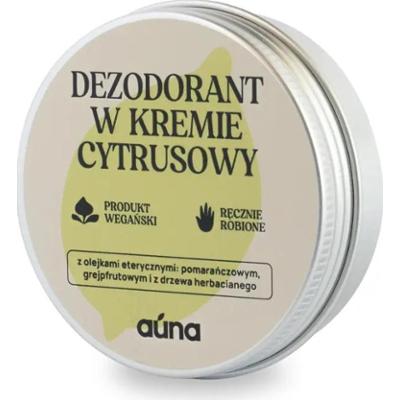 Dezodorant w kremie CYTRUSOWY 60 ml z olejkiem grejpfrutowym i pomarańczowym