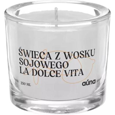 Świeczka sojowa La Dolce Vita 250 ml słodki i elegancki zapach