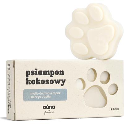 psiampon kokosowy do mycia łapek i całego pupila 60 g