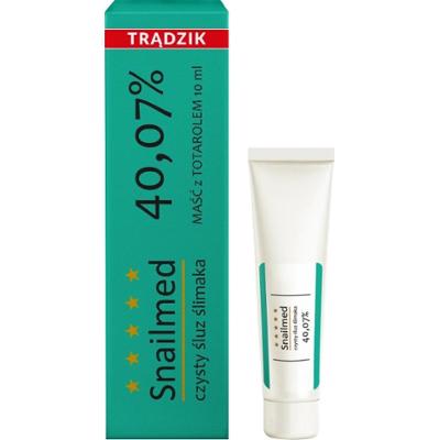 Przeciwtrądzikowa Maść z naturalnym śluzem ślimaka z totarolem i kwasem hialuronowym