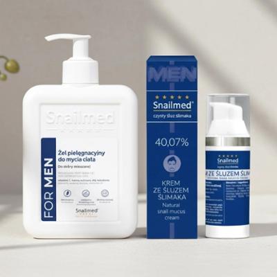 Pielęgnacyjny zestaw do skóry dla mężczyzn