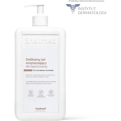 Dermokosmetyczny delikatny żel oczyszczający do mycia twarzy dla cery tłustej i normalnej