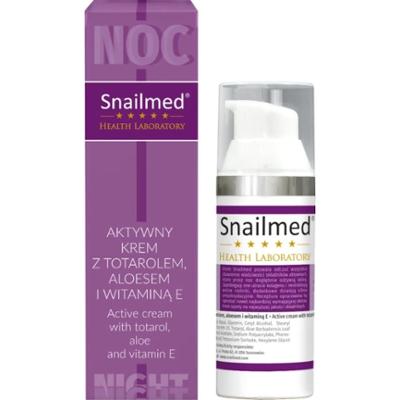 Kojąco normalizujący Krem do twarzy na noc z totarolem, aloesem oraz witaminą E