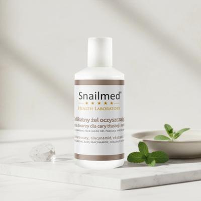 Dermokosmetyczny delikatny żel oczyszczający do mycia twarzy do cery tłustej i normalnej 20ml, Produkt Smart Mini