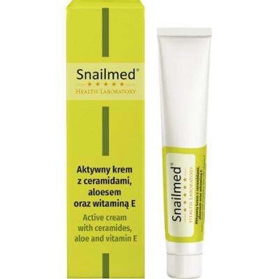 Przeciwzmarszczkowy, ujędrniający Krem pod oczy z ceramidami, aloesem oraz kwasem oktadekanowym