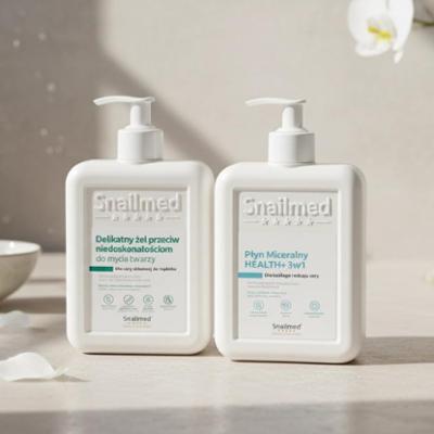 Zestaw dermokosmetyczny do mycia twarzy przeciw niedoskonałościom dla cery skłonnej do trądziku