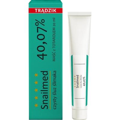 Przeciwtrądzikowa Maść z naturalnym śluzem ślimaka z totarolem i kwasem hialuronowym