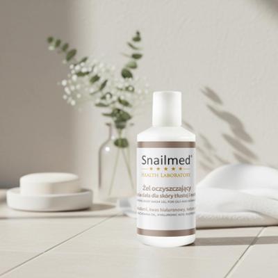 Dermokosmetyczny żel oczyszczający do mycia ciała dla skóry tłustej i normalnej 20ml, Produkt Smart Mini