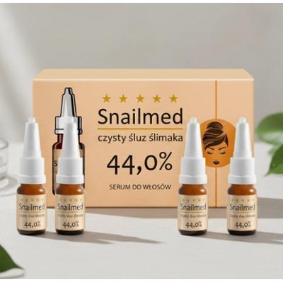 Odżywczo-wzmacniające Serum do skóry głowy i włosów z naturalnym śluzem ślimaka i wyciągiem z chinowca