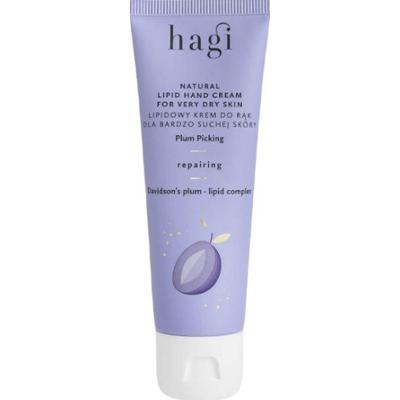 HAGI NATURALNY LIPIDOWY KREM DO RĄK DLA BARDZO SUCHEJ SKÓRY NA ŚLIWKI