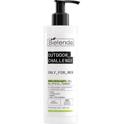 Bielenda Only for men Outdoor challenge Odświeżający żel do mycia twarzy, 190 ml