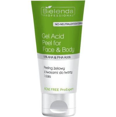 Bielenda Professional ProExpert Peeling żelowy do twarzy i ciała z kwasami 150 ml
