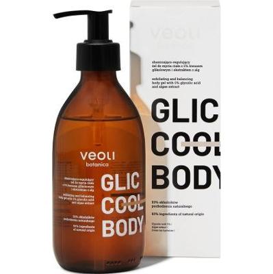 Veoli Botanica Złuszczająco-regulujący żel do mycia ciała z 5% kwasem glikolowym i ekstraktem z alg 280 ml