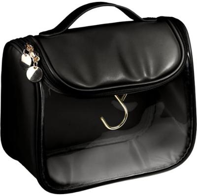 Intervion Kuferek kosmetyczny do wieszania Glam black