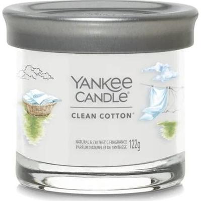 Yankee Candle Signature - Tumbler z 1 knotem Clean Cotton, 122g