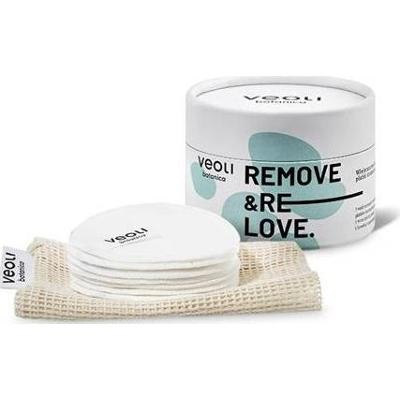 Veoli Botanica wielorazowe bambusowe płatki kosmetyczne
