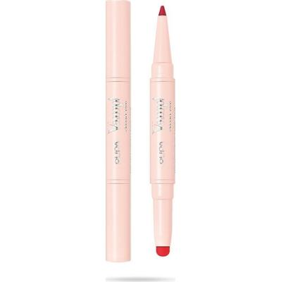 PUPA Milano Vamp! Creamy Duo Pomadka i konturówka do ust - 010 True Red, 10 g