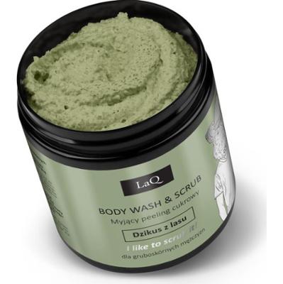 LaQ DZIKUS Z LASU myjący peeling cukrowy, 220 g