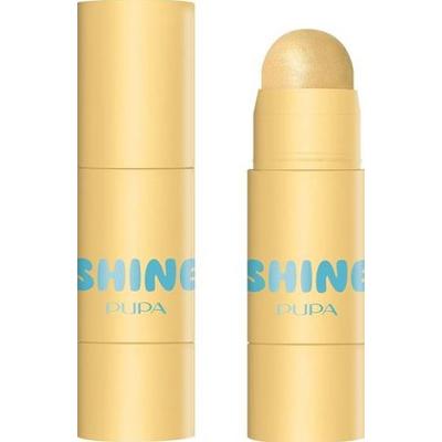PUPA Milano SHINE Rozświetlający stick do twarzy - 003 24 K Gold, 6 g