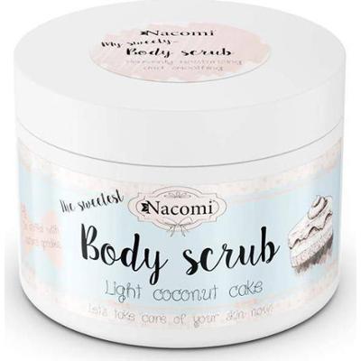 Nacomi Peeling cukrowy do ciała - Lekki Kokosowy Tort 200 g